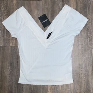 White forever 21 top